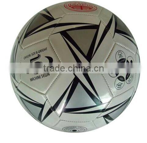 Best machine stitched promo size 5 customized logo printing soccer ball