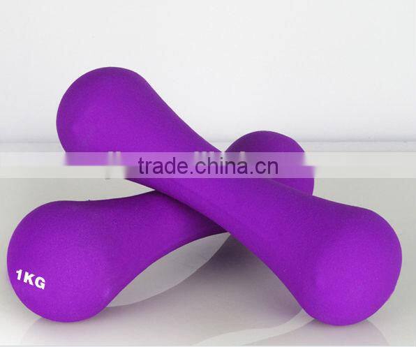 Wholesale colorful vinyl dumbells