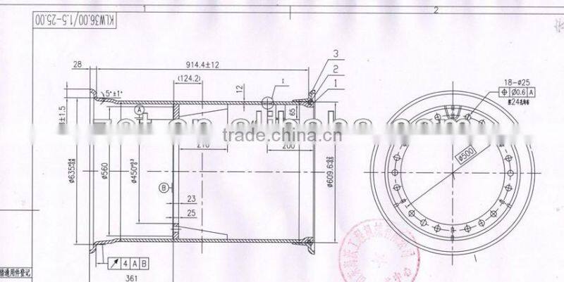 otr wheel 36.00/1.5-25