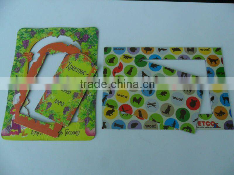 New Promotional Photo Frame Paper Fridge Magnet