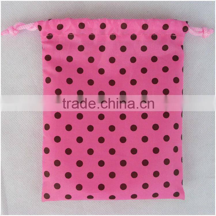 nylon small drawstring shoe bag