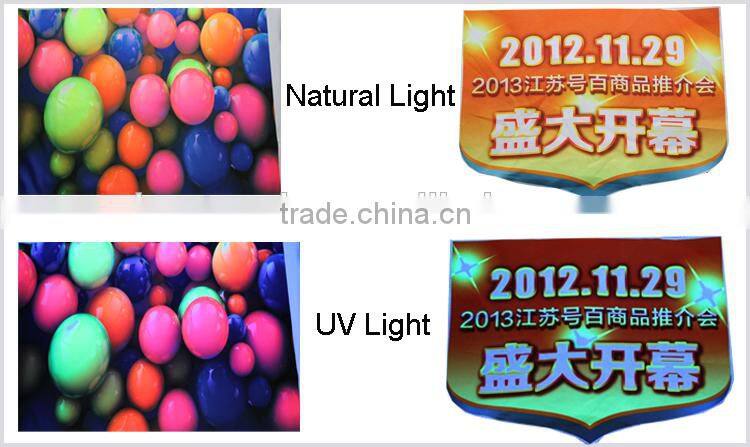 One Liter Fluorescent Ink For Inkjet Digital Printing With DX-5 Head Printers