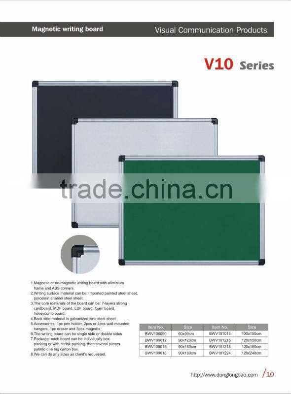 2013 Good quality new magnetic whiteboard BW-V10