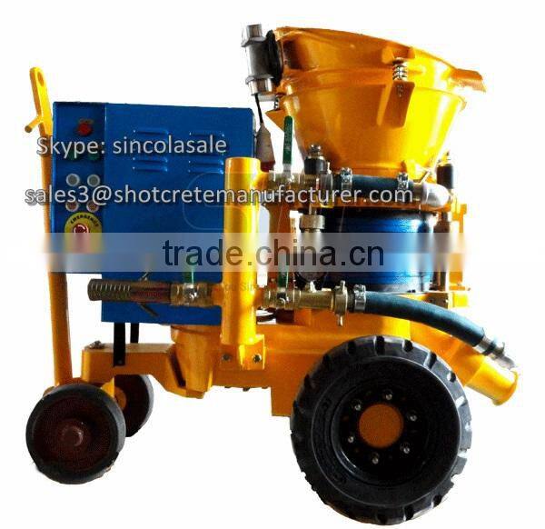 High Quality Concrete Shotcrete Machine, Gunite Machine for Spraying Concrete or Mortar.