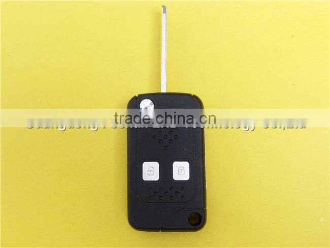 Toyota Carola 2 buttons remote modified folding key case
