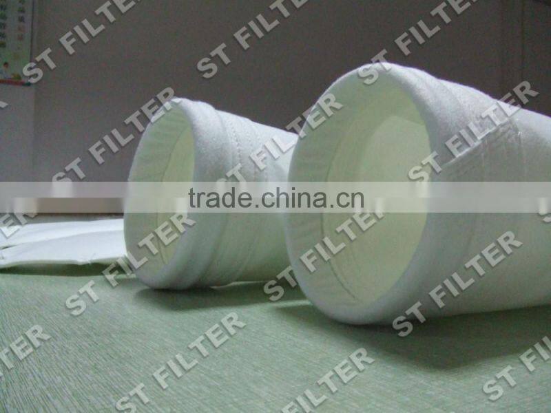140*2700mm polyester dust filter bags technology