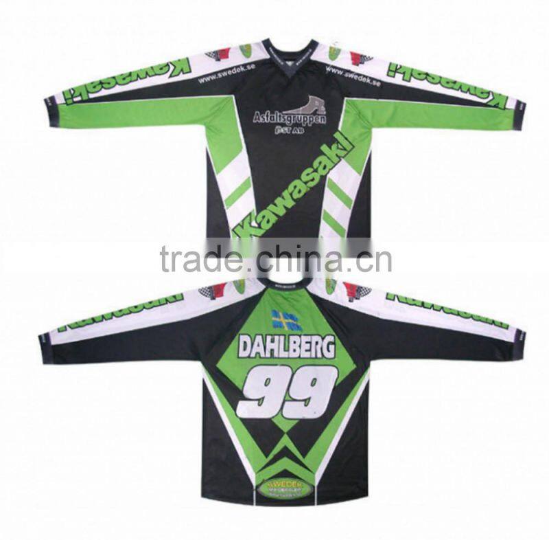 2015 newest custom design plus size youth wholesale bmx jerseys