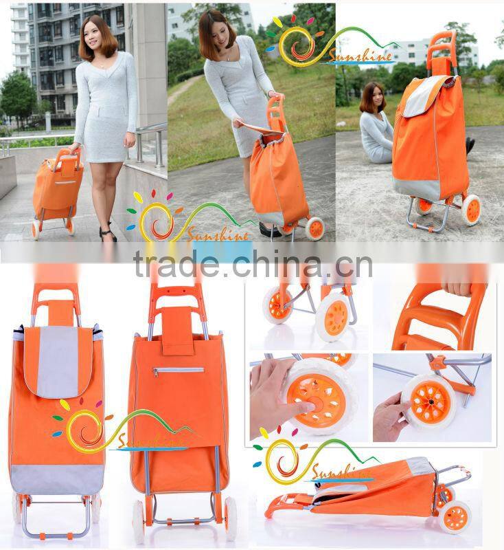 Detachable trolley cart