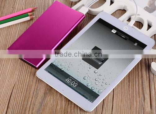 for dual usb power bank iphone with 12000mah capacity