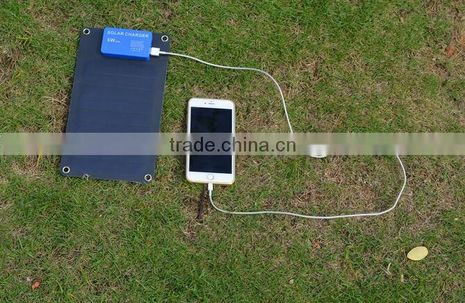 2in1 Charge solar energy power bank 2600mAH solar charger power bank with led