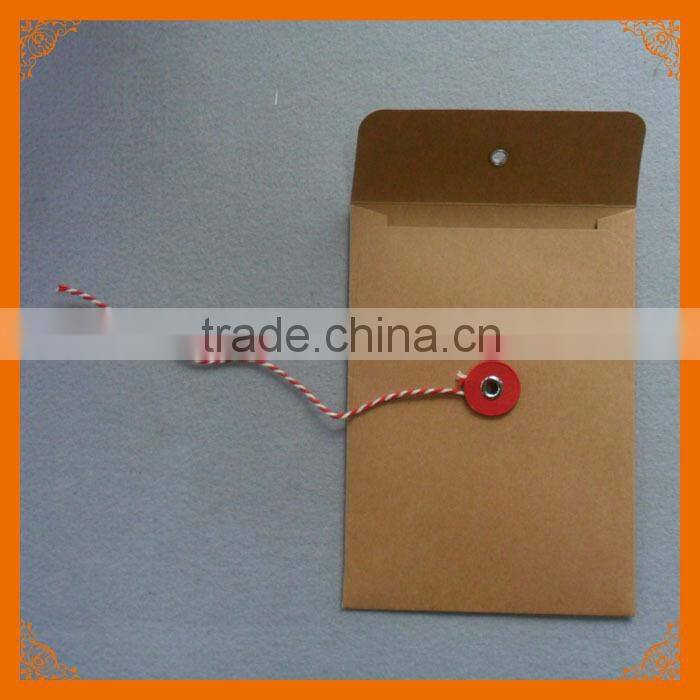 c6 kraft paper envelope with string