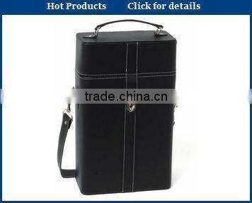 exquisite promotion gift leather wine box hot sale