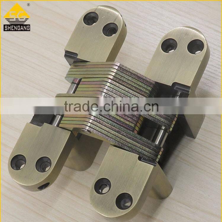 138.8*33.5*50mm zinc alloy easy assembled semi trailer door concealed hinge