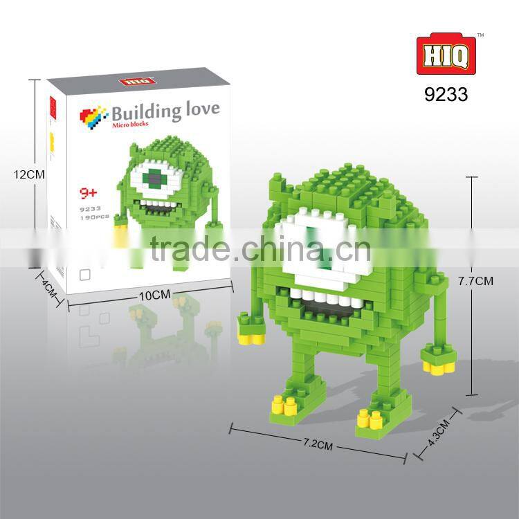 Hot sale HIQ plastic diamond buidling blocks educational toy