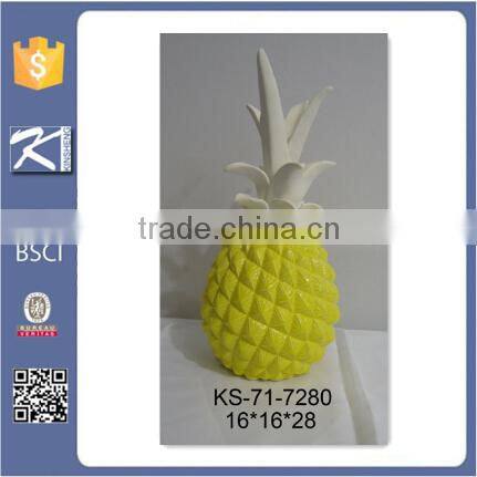 New style white porcelain heart figurine home decoration