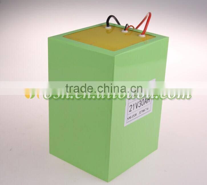 Lithium ion battery 21V lifepo4 rechargable battery pack 30Ah
