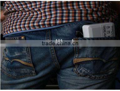 Hot sale new portable power bank 12V 2500mah small size easy carry for cars/iphone/ipad/laptop computers with flashlights