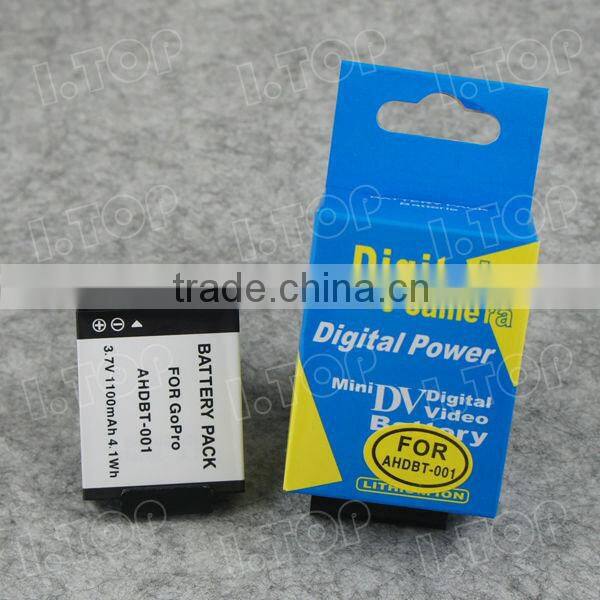 100% Compatible for GoPro HD Hero Battery AHDBT-001