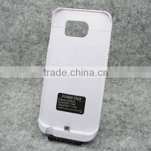 Hot selling Battery Backup Charger Case for Samsung Galaxy S6 Power Case