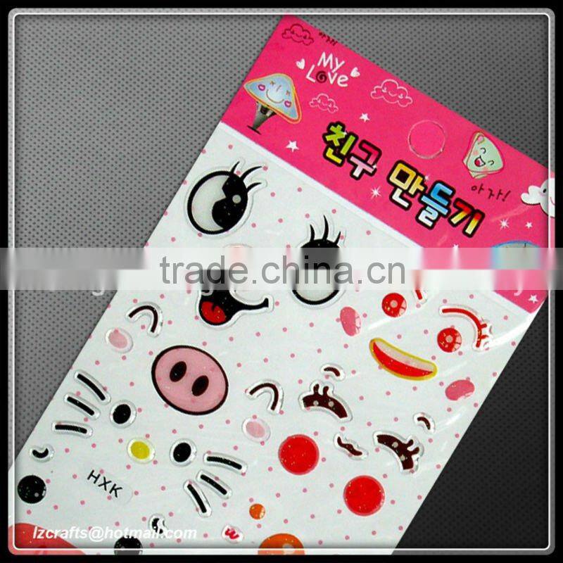 Custom Epoxy Resin Sticker