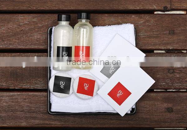 High quality green nature tea tree oil shampoo /branded body lotion cosmetics