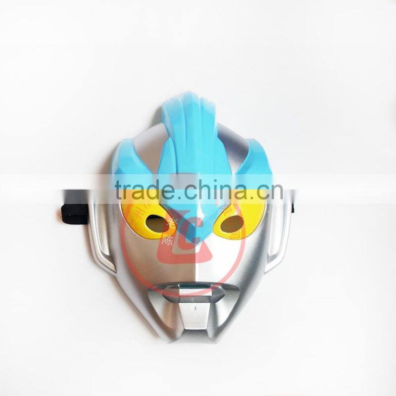halloween led cartoon face mask party felt superhero iron man paintball mask