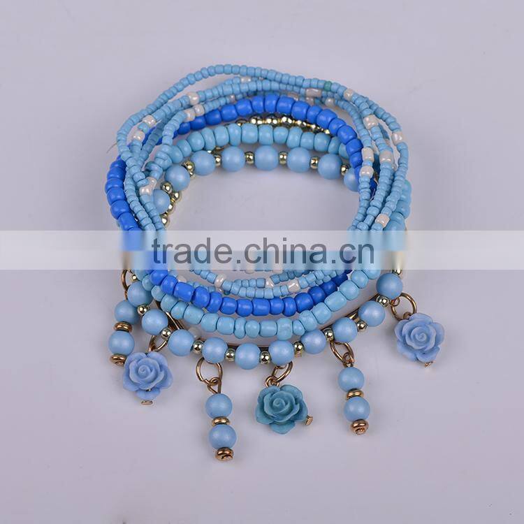 Top Selling Free sample Brazil Handcraft bracelet with charms