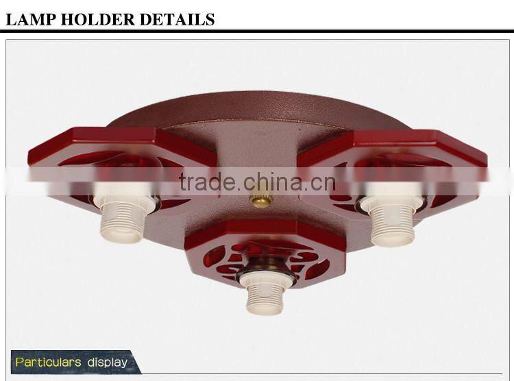 China red hollow ceramic celling lights designer lighting