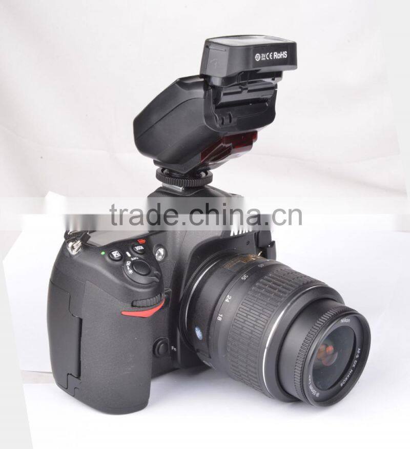 Mini flash JY-610N II with TTL function and LCD panel for Nikon i-TTL