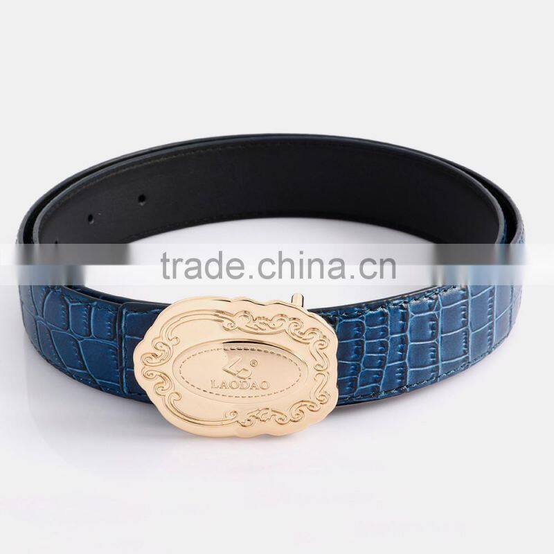 Latest design leather belt famous designer belts belt own design