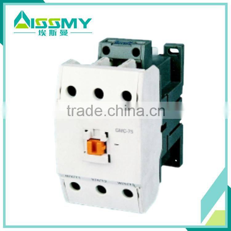 High quality and long electrical life GMC-75 magnetic contactor