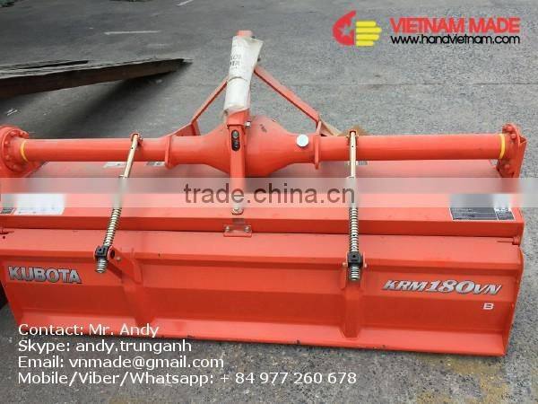 kubota tractor rotary tiller KRM180