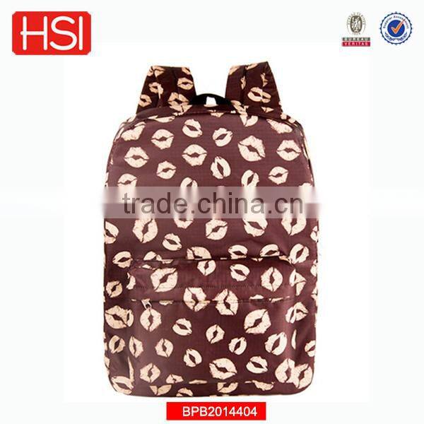 stationery 600D lip printing new school bags