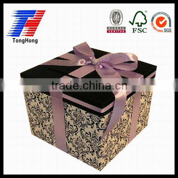 Custom exquisite high quality elegant jewellery box ring box pink gift box wth reasonable price