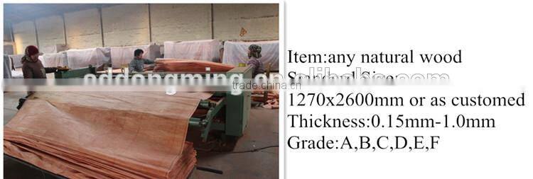 Natural Red Olive Wood Face Veneer