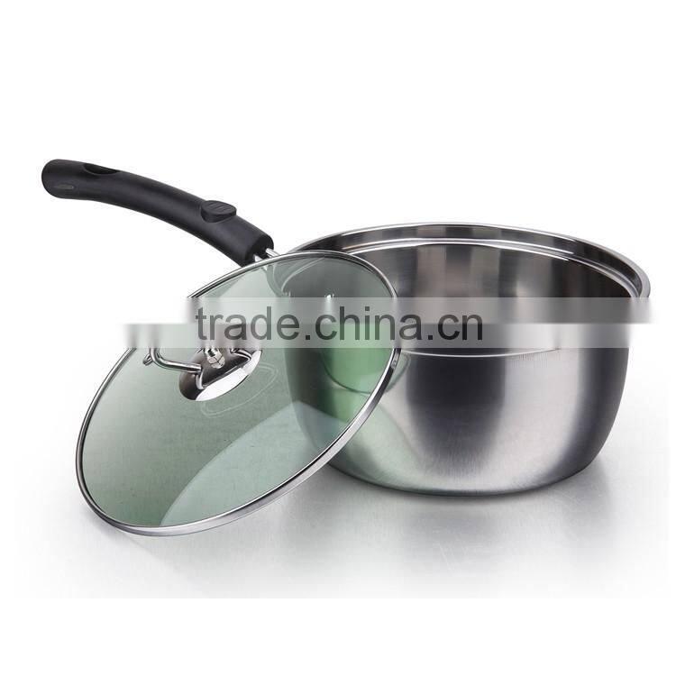 Stainless Steel Hot Milk Boiling Pot & Stock Cooking Pot Set