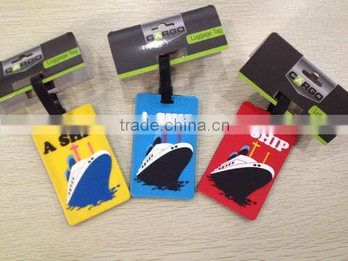 PVC Ship Luggage Tag / Identification Tag