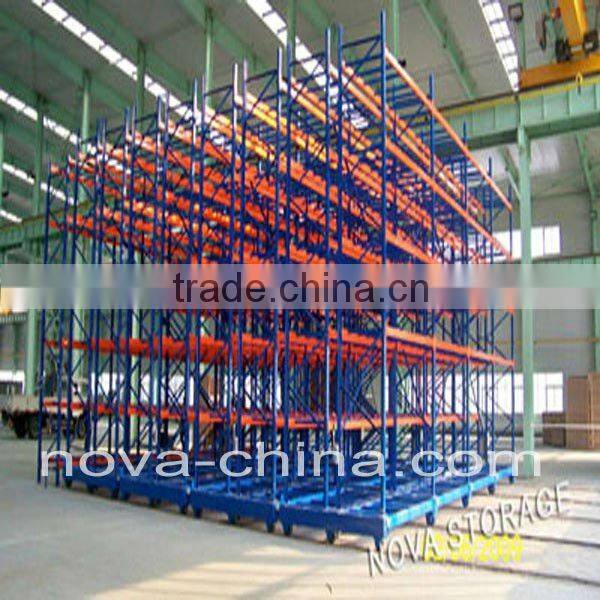 NOVA--Heavy Duty Movable pallet Racking with CE Certificate