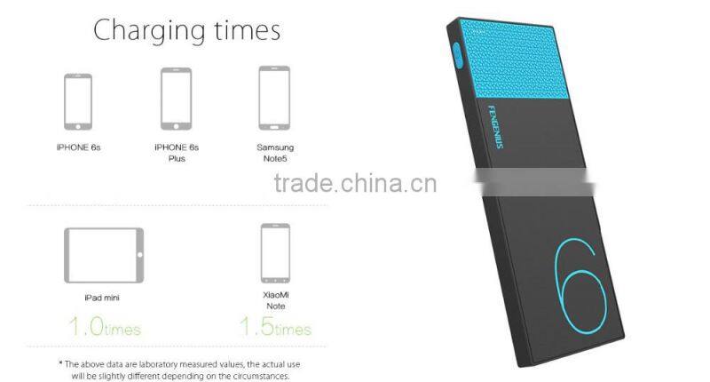 Power Slim 8.8 thickness portable power bank high capacity mobile power bank