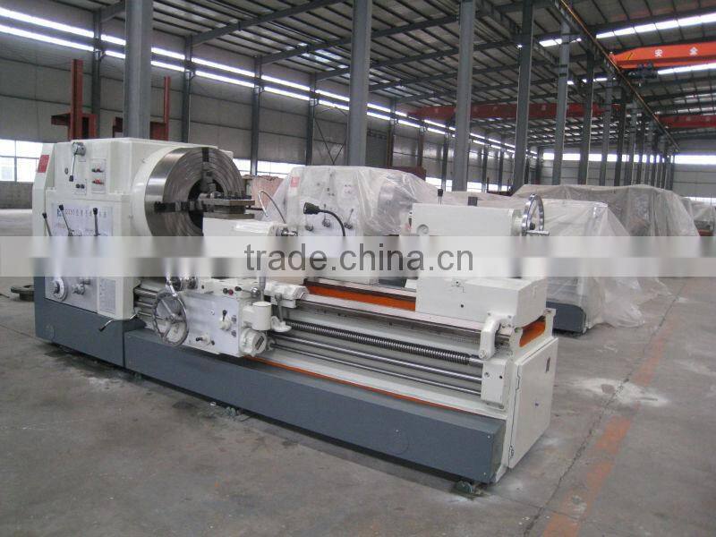 high precision Q350 Large Spindle Bore Precision hollow spindle lathe pipe thread lathe