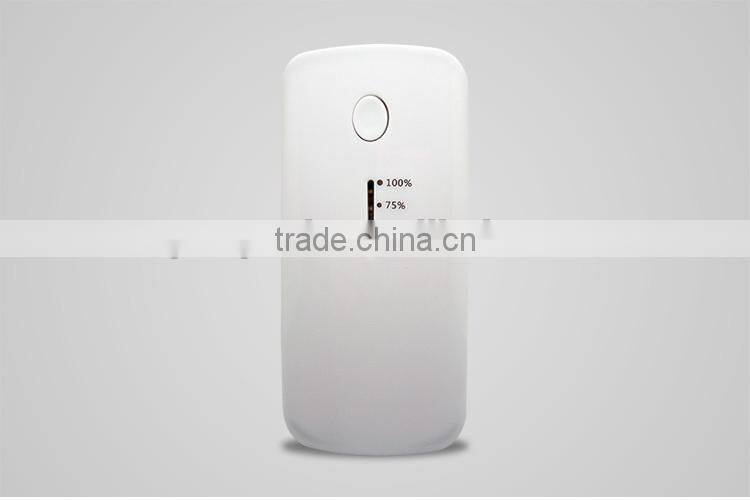 Real full capacity 6000mah mobile phone power bank charger with power indicator