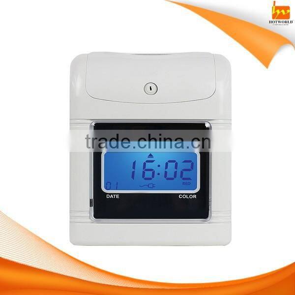 Good Price Punch Card Electronic Time Recorder for Office