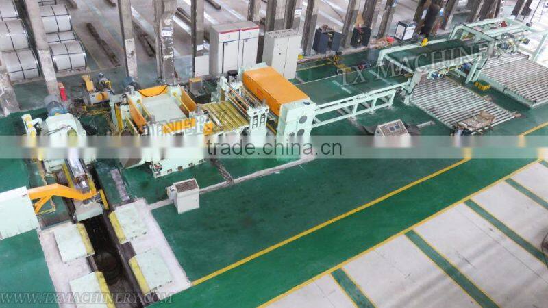 TX1600 High speed steel coil/Stainless Steel sheet metal shearing machine