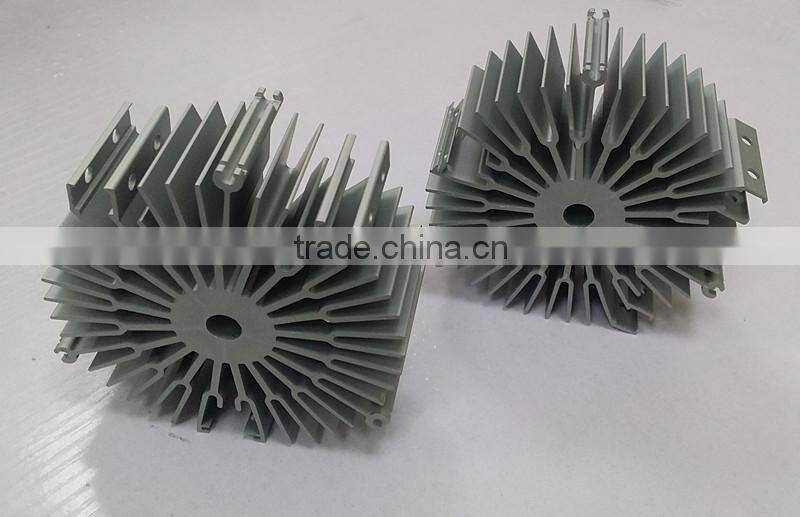 Supreme Techniques Aluminum Extruded 6063 T6 Cpu Cooling Fan Heatsink