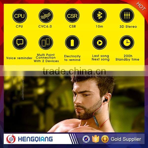 new product stereo sound bass noise reducing sport earphone