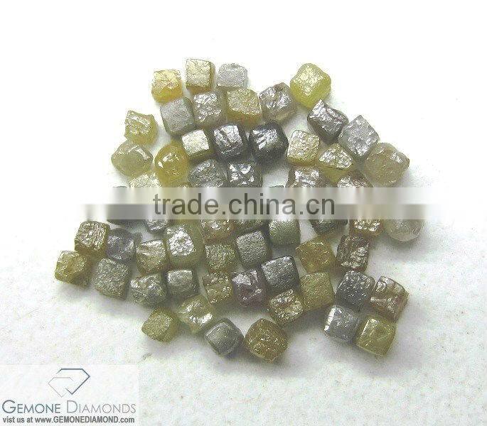 Excellent Quality Natural Loose Mixed Color Drilled Diamond Beads for Necklace