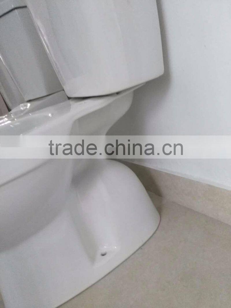 china product sanitary ware wc toilet bowl bathroom two piece toilets ceramic washdown s trap toilet Y803