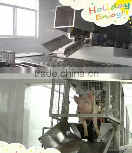 Pig hide peeling machine Pig slaughter equipment