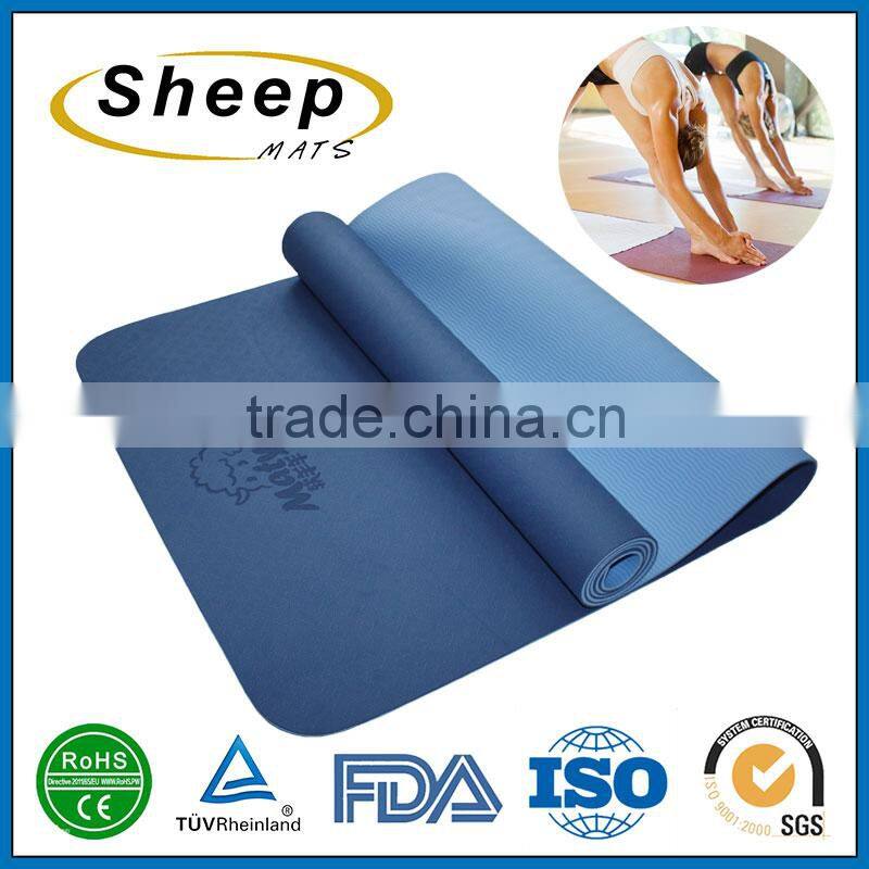 Wholesale Custom Printed Anti-Slip Eco Fitness Yoga Mat