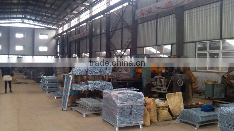 2014 Hot Sell Stackable Wire Container Industrial Stackable Storage Wire Mesh Containers